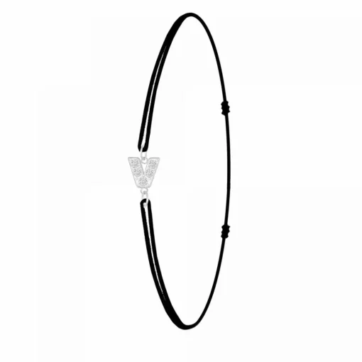 Bracelet Femme Athème - BS082-SB049-V Tissu Argent