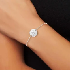 Bracelet Femme Athème Bijoux B2281-ARGENT-N - Mode