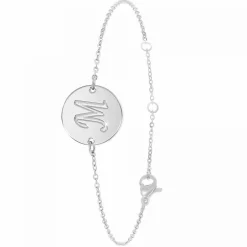 Bracelet Femme Athème Mode B2281-ARGENT-M - Acier Argent