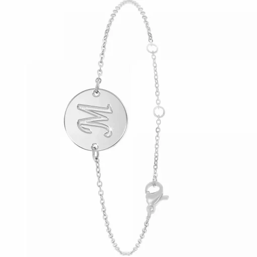 Bracelet Femme Athème Mode B2281-ARGENT-M - Acier Argent