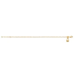 Bracelet femme cadenas plaqué or Maison de la Bijouterie UW35YUZV