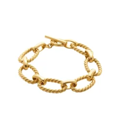 Bracelet femme chaine plaqué or Maison de la Bijouterie UYZWU3ZU