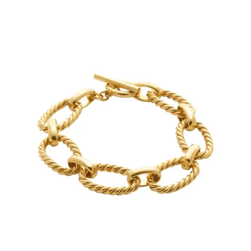 Bracelet femme chaine plaqué or Maison de la Bijouterie UYZWU3ZU