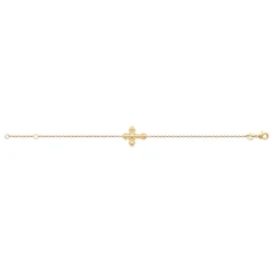 Bracelet femme croix plaqué or Maison de la Bijouterie UYYZZYZV