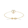 Bracelet femme cœur fantaisie plaqué or Maison de la Bijouterie UW3V5VZV
