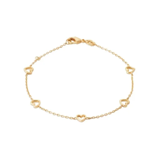 Bracelet femme cœur fantaisie plaqué or Maison de la Bijouterie UYZU0ZZV