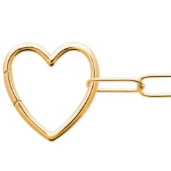 Bracelet femme cœur fantaisie plaqué or Maison de la Bijouterie UYZUY4ZV