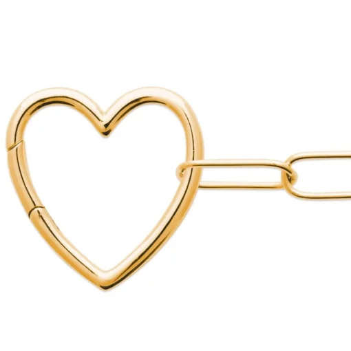 Bracelet femme cœur fantaisie plaqué or Maison de la Bijouterie UYZUY4ZV