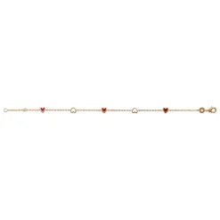 Bracelet femme cœur fantaisie plaqué or Maison de la Bijouterie UYZU0YZV