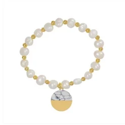 Bracelet Femme Edforce 00-0255-B - Acier Doré
