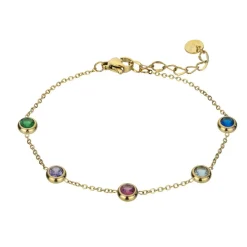 Bracelet femme Emily Westwood EWB23070G - Acier Doré