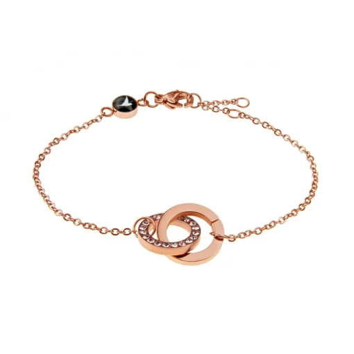 Bracelet Femme Emily Westwood WB1019R - Acier Doré rose