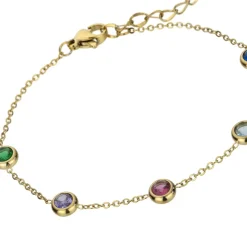 Bracelet femme Emily Westwood EWB23070G - Acier Doré