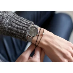 Bracelet Femme Emily Westwood WB1009B - Acier Noir