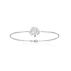 Bracelet Femme fantaisie arbre de vie Argent Maison de la Bijouterie WYZ434ZV