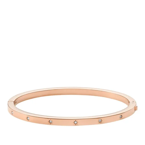 Bracelet Femme Fossil Bijoux Shine Bright - JF04394791 Acier Doré rose