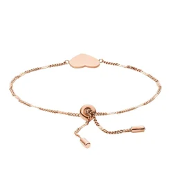 Bracelet Femme Fossil Bijoux - JF02965791 Acier Doré Rose