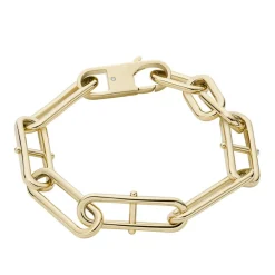 Bracelet Femme Fossil Bijoux D Link - JF04234710 Acier Doré