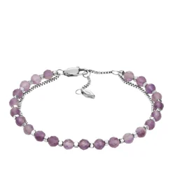 Bracelet Femme Fossil Bijoux - JF04685040 - Acier,Laiton Violet