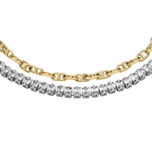 Bracelet Femme Fossil Bijoux Acier Classique Heritage - JA7281998 Laiton