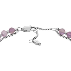 Bracelet Femme Fossil Bijoux - JF04685040 - Acier,Laiton Violet