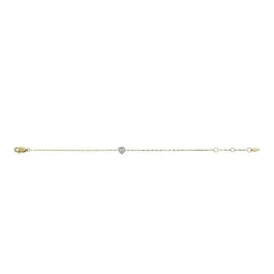 Bracelet Femme Fossil Bijoux - JF04679998 - Acier Doré
