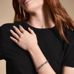 Bracelet Femme Fossil Bijoux - JF04697040 - Acier Argent