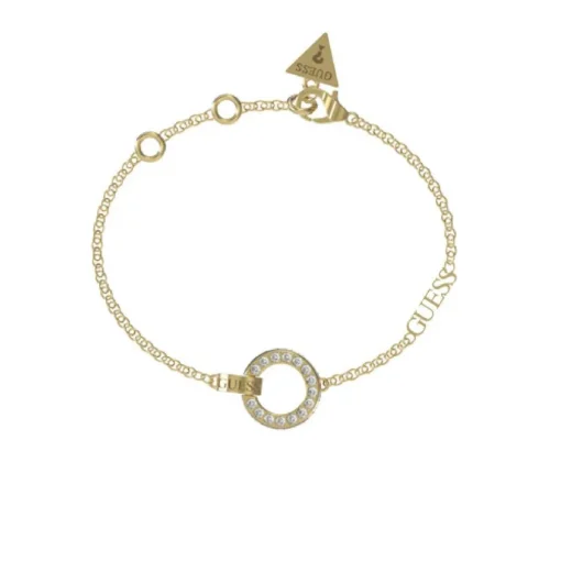 Bracelet Femme Guess Bijoux JUBB03162JWYGS - CIRCLE LIGHTS Acier Doré