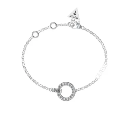 Bracelet Femme Guess Bijoux JUBB03162JWRHS - CIRCLE LIGHTS Acier Argent