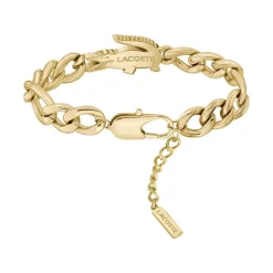 Bracelet Femme Lacoste Crocodile - 2040374 Acier Doré
