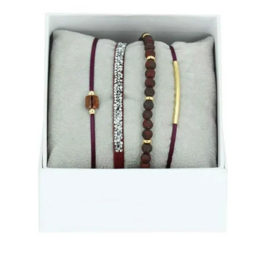 Bracelet Femme Les Interchangeables A76034 - Strass Box La Re-Belle