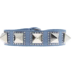 Bracelet Femme Les Interchangeables - Bracelet Pyramide 8 Bleu Clair