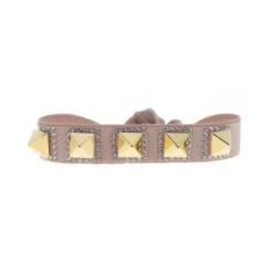 Bracelet Femme Les Interchangeables - MarronBleu Jean 2