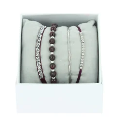 Bracelet Femme Les Interchangeables - A85381 Strass Box Jonc Fil