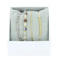 Bracelet Femme Les Interchangeables A85339 - Strass Box Jonc Fil