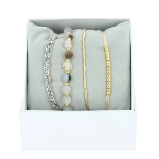 Bracelet Femme Les Interchangeables A85339 - Strass Box Jonc Fil
