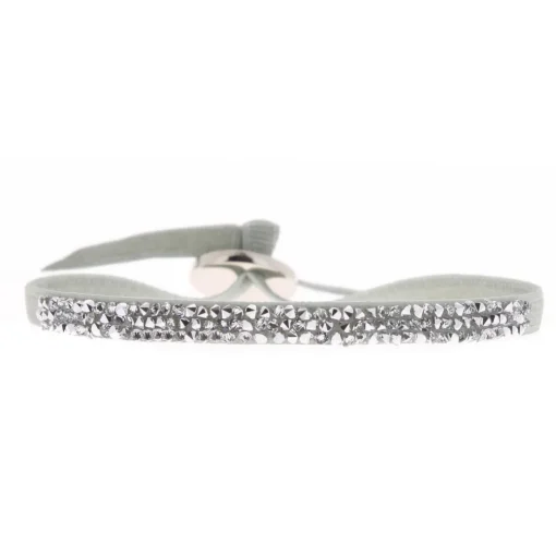 Bracelet Femme Les Interchangeables - Bracelet Ultra Fine Rocks Blanc