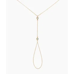 Bracelet Femme Les Interchangeables A59229 - Chaine De Main Coeur