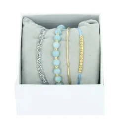 Bracelet Femme Les Interchangeables - A85341 Strass Box Jonc Fil