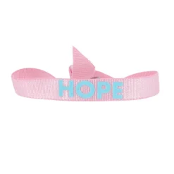 Bracelet Femme Les Interchangeables - A85898 Message Hope Rose et Bleu