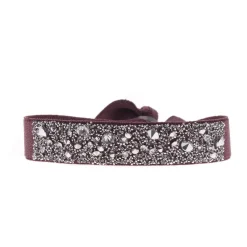 Bracelet Femme Les Interchangeables - BRACELET CRISTAL MEDLEY BORDEAU