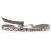 Bracelet Femme Les Interchangeables - Bracelet Ultra Fine Rocks Marron Taupe