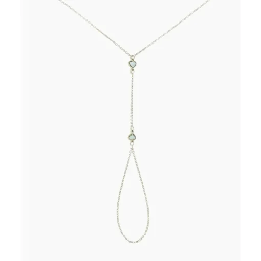 Bracelet Femme Les Interchangeables - Chaine De Main Coeur