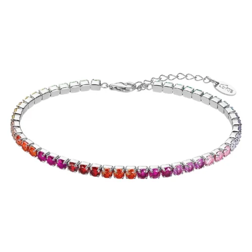 Bracelet Femme Lotus Silver Rainbow LP3452-2-3 Multicolore Argent