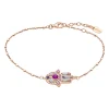 Bracelet Femme Lotus Silver Rainbow LP1989-2-5 Argent Doré rose