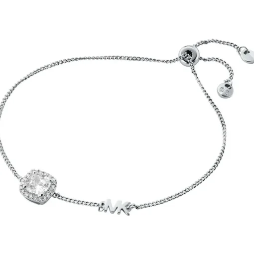 Bracelet Femme Michael Kors Bijoux Argent Oxyde Carré