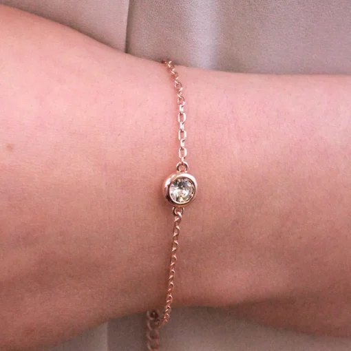 Bracelet Femme MYC-Paris - DB0005-RG-04 Laiton Doré rose
