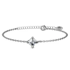 Bracelet Femme MYC-Paris Square - DB0085-S-C Laiton Argent