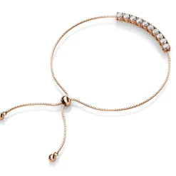 Bracelet Femme MYC-Paris Solitaire - DB0147-RG-AA Laiton Doré rose