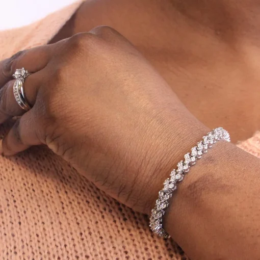Bracelet Femme MYC-Paris Solitaire - DB0033-S-AA Laiton Argent